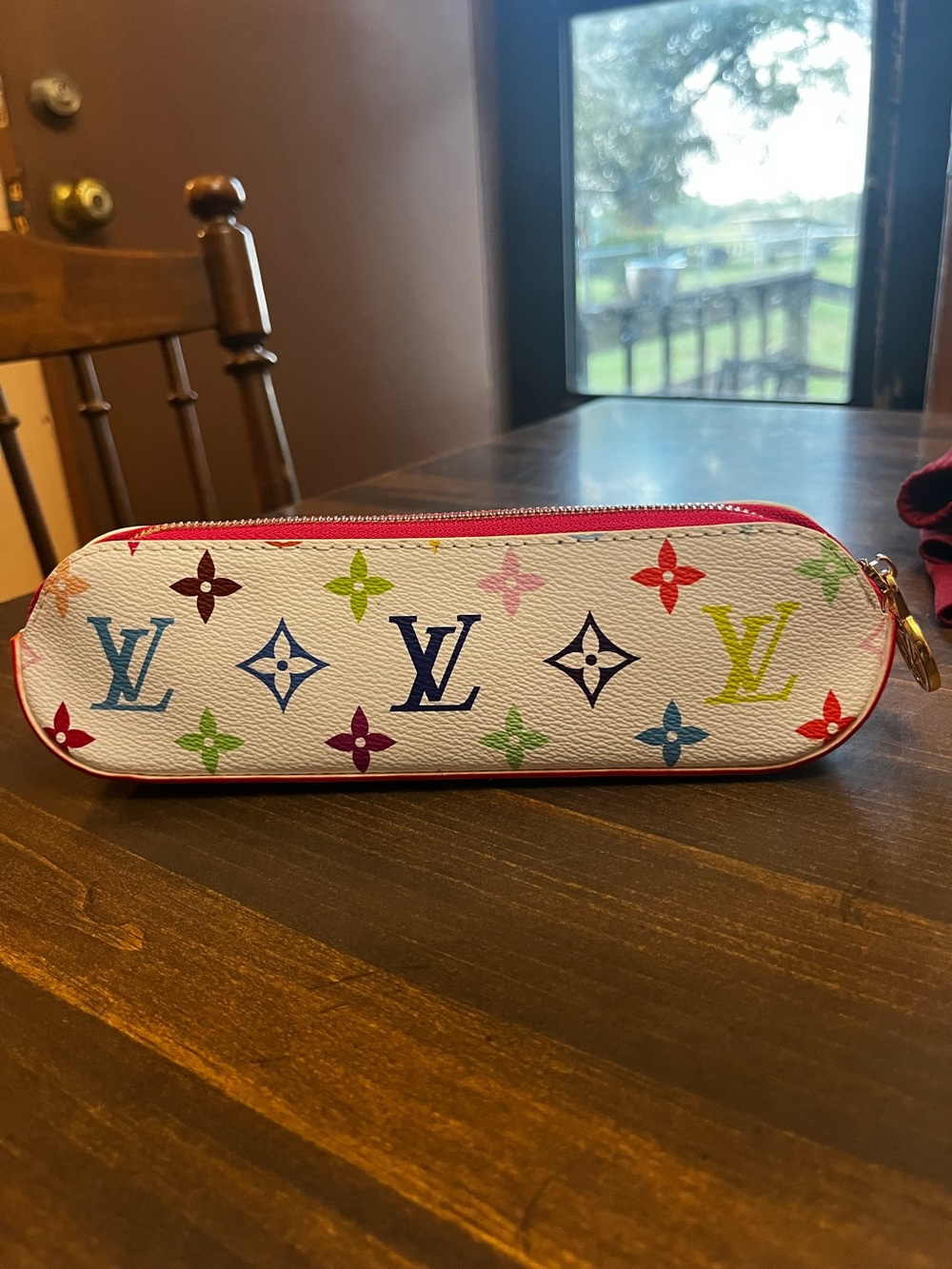 💕 Louis. Vuitton. Vibrant Multicolor Trousse Pencil Zipper Pouch